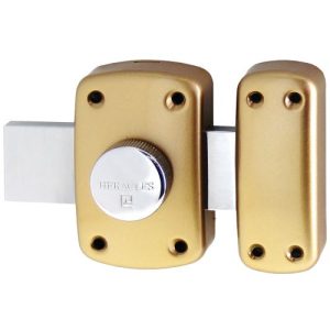 Verrou Y8 à bouton de cylindre 40 mm 4 clés HERACLES Y8-10020301