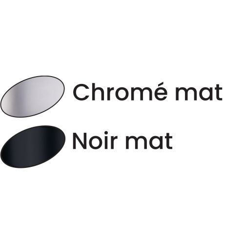 Ensemble de sécurité ELFE entraxe 70 mm palière chromé mat HERACLES D-501PS-CM – Image 12