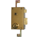 Coffre de serrure applique multipoint verticale à fouillot profil rond 7 AILETTES - POLLUX