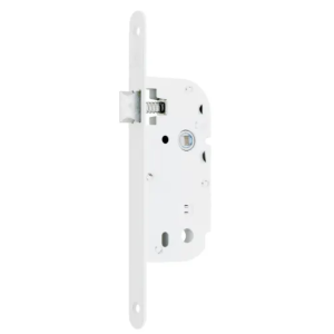 Coffre monopoint à larder bec de cane 40 mm blanc sans gâche HERACLES I-L100-40B