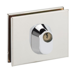 Serrure basse profil rond 1358 varié - STREMLER ASSA ABLOY GLASS