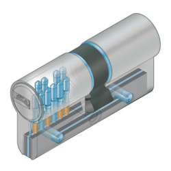 Cylindre européen double entrée SERIAL S CGF - BRICARD ALLEGION – Image 2