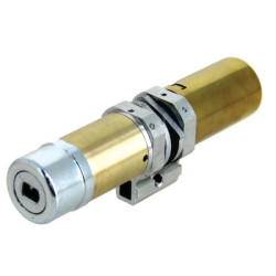 Cylindre rond double entrée F3D monobloc pour remplacement A2P doré - FICHET