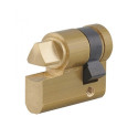 Demi-cylindre européen TRIANGLE intérieur EDF T11 laiton - FTH THIRARD