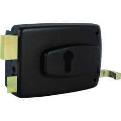 Serrure applique monopoint horizontale à tirage profil européen FREELOX - JPM