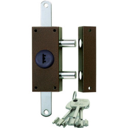 Verrou 3 points double entrée PERFECTA - ISEO